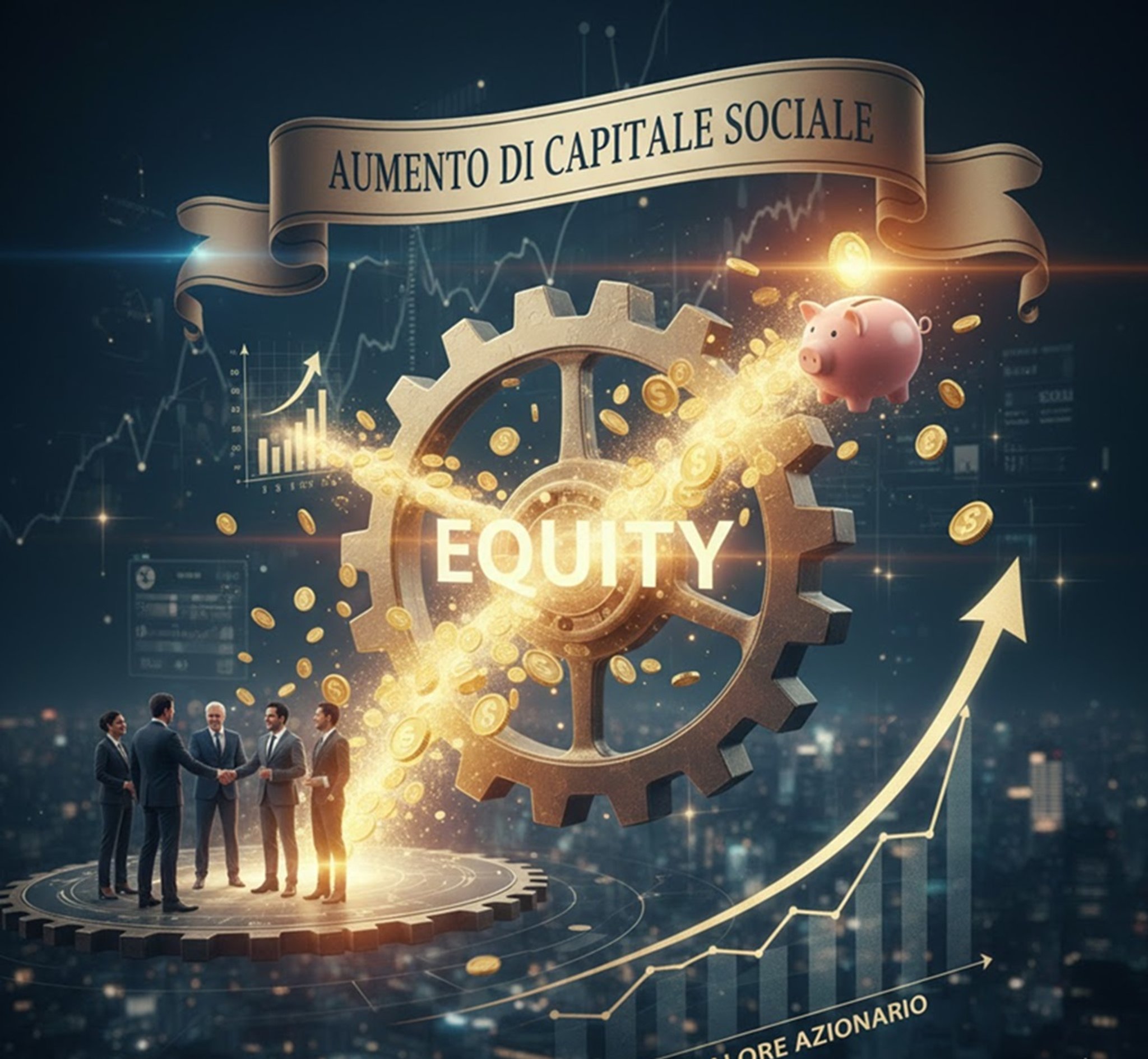 aumento di capitale sociale