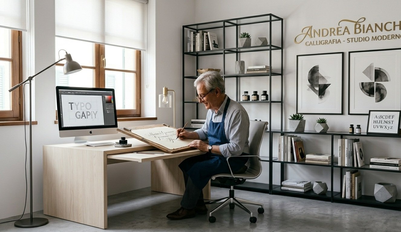 Come si diventa un calligrafo professionista calligrafo